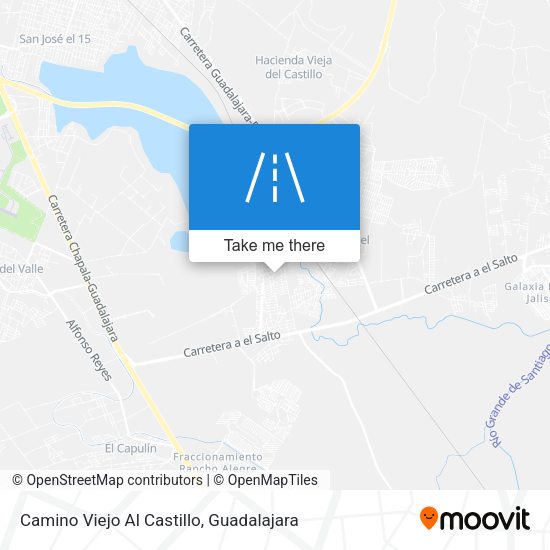 Mapa de Camino Viejo Al Castillo