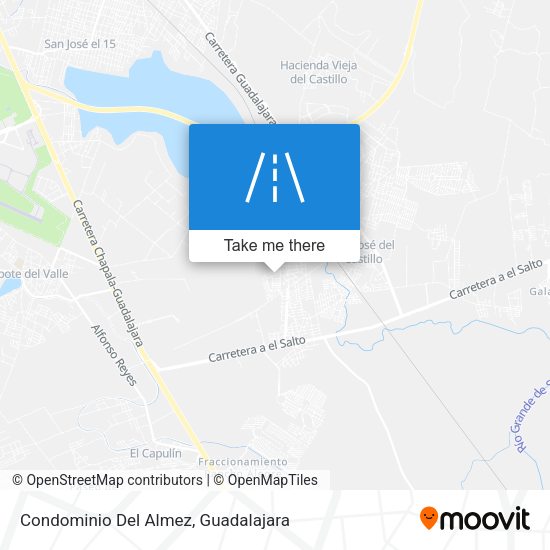 Condominio Del Almez map