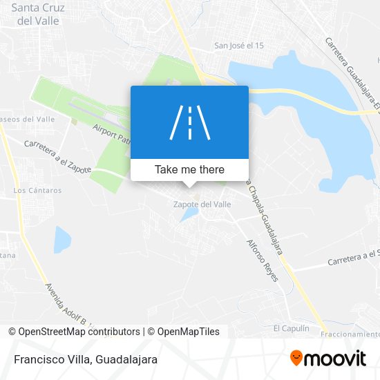 Mapa de Francisco Villa