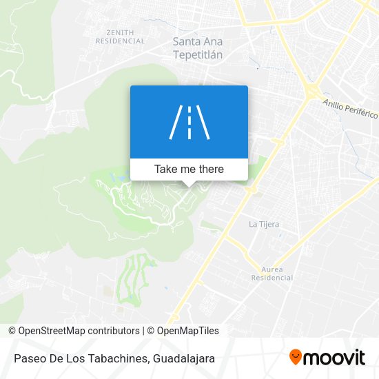 Paseo De Los Tabachines map