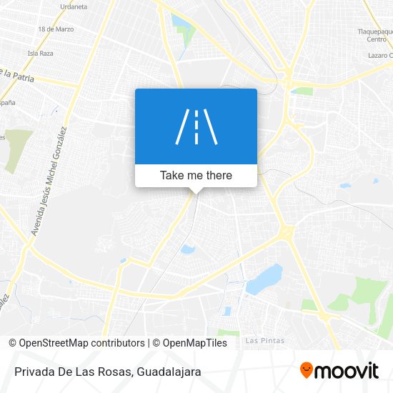 Privada De Las Rosas map