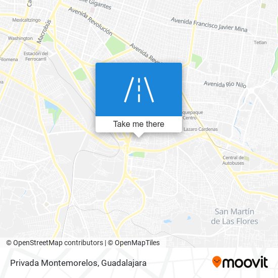 Privada Montemorelos map