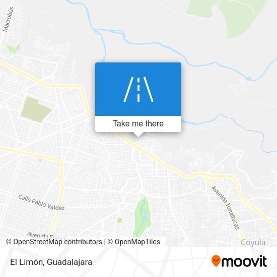 Mapa de El Limón