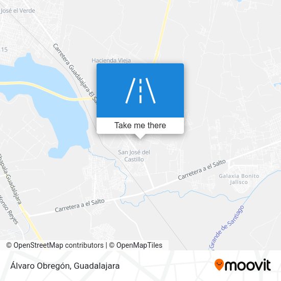 Álvaro Obregón map