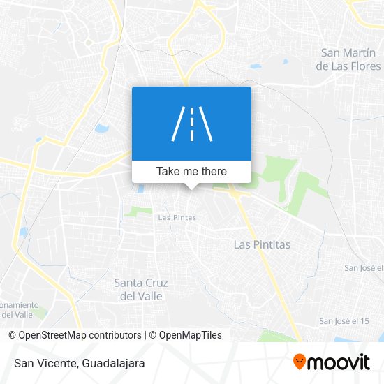 Mapa de San Vicente