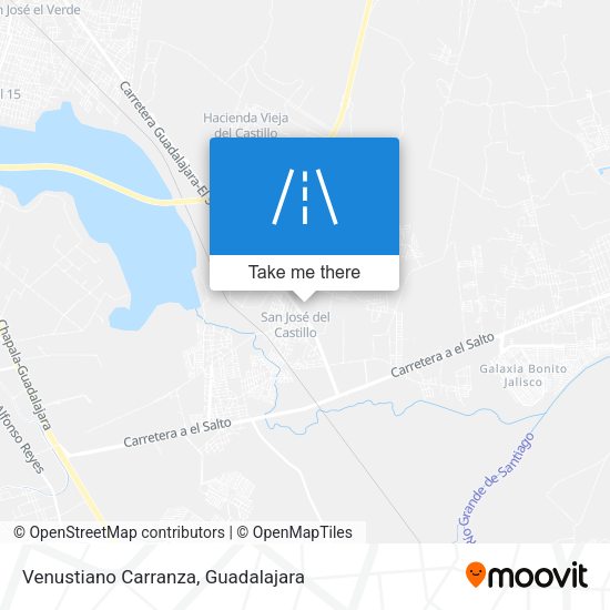 Venustiano Carranza map