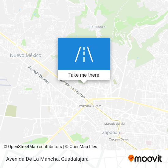 Avenida De La Mancha map