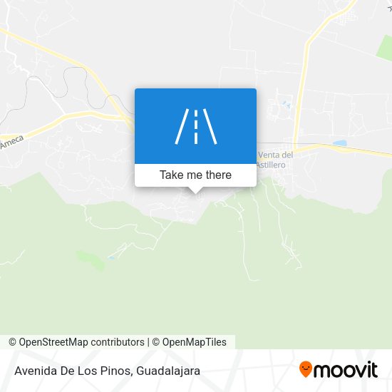 Mapa de Avenida De Los Pinos