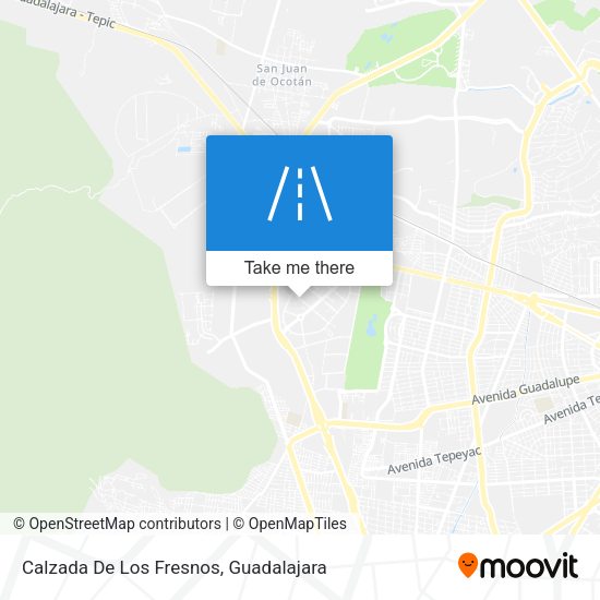 Calzada De Los Fresnos map