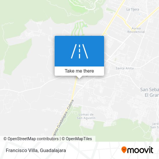 Mapa de Francisco Villa