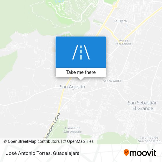 Mapa de José Antonio Torres