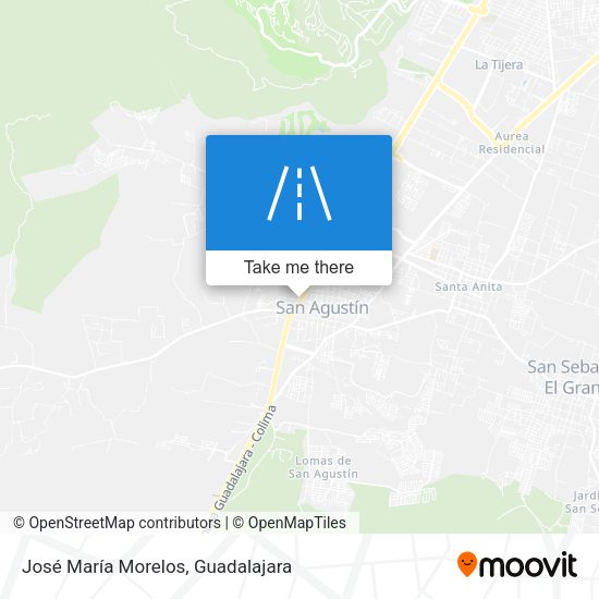 Mapa de José María Morelos