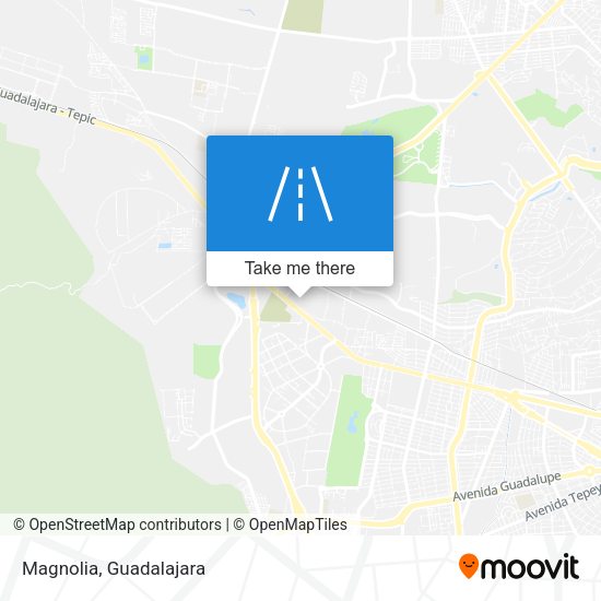 Mapa de Magnolia