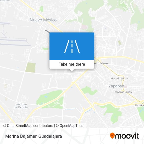 Mapa de Marina Bajamar