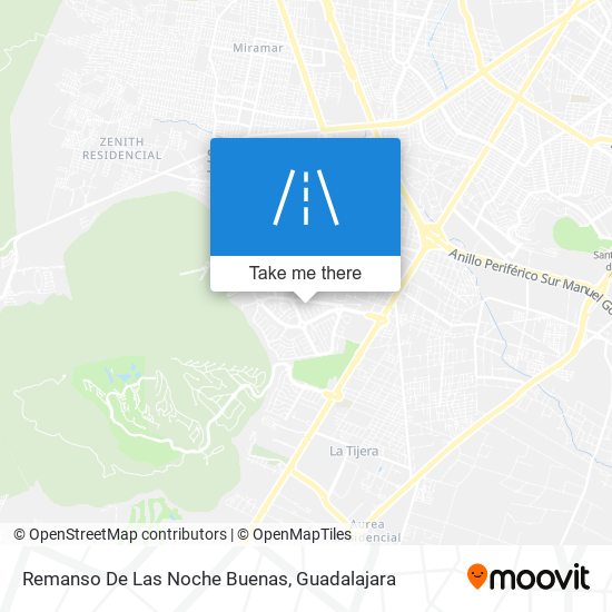 Remanso De Las Noche Buenas map