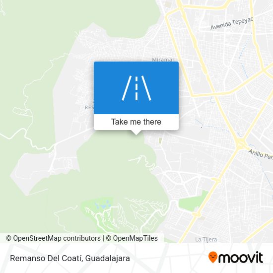 Remanso Del Coatí map