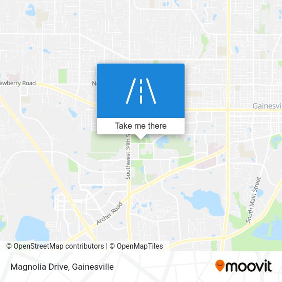 Magnolia Drive map