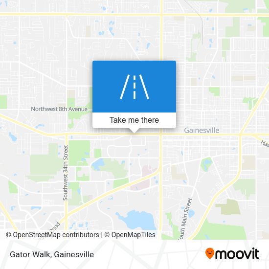 Mapa de Gator Walk
