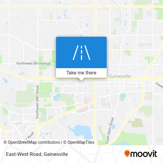 East-West Road map
