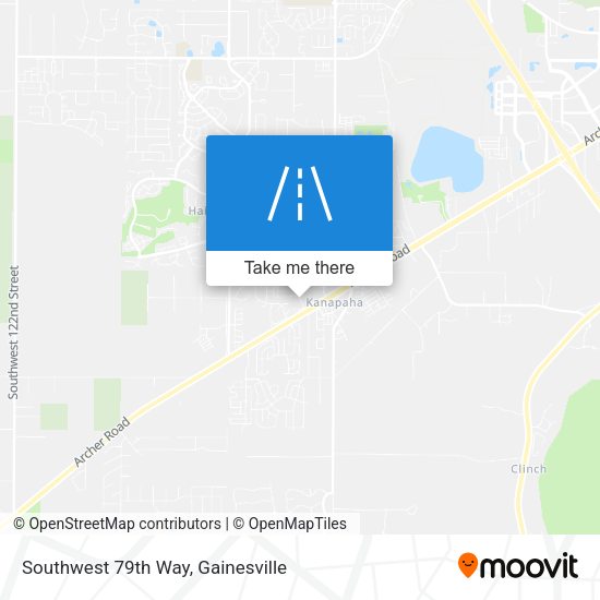Mapa de Southwest 79th Way