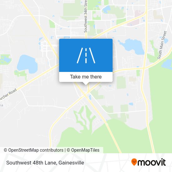 Southwest 48th Lane map