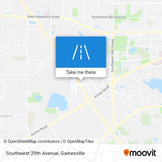 Mapa de Southwest 29th Avenue