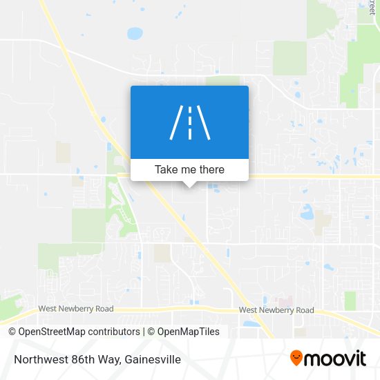 Northwest 86th Way map