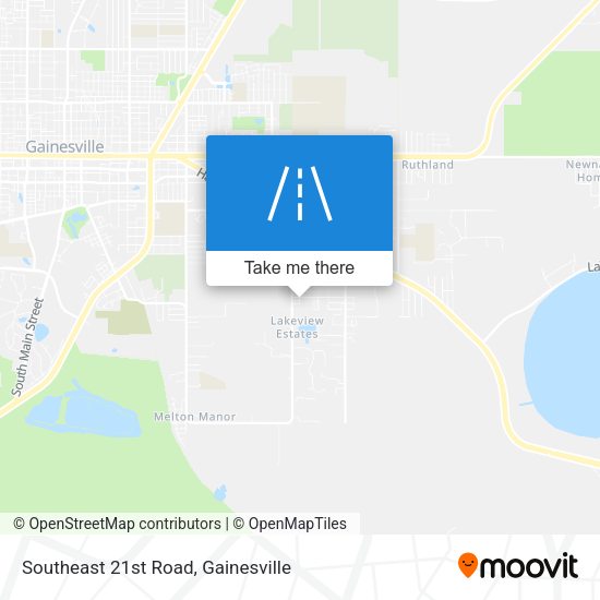 Mapa de Southeast 21st Road