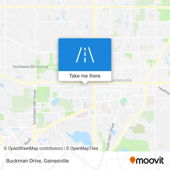 Buckman Drive map