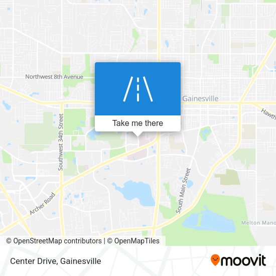 Mapa de Center Drive