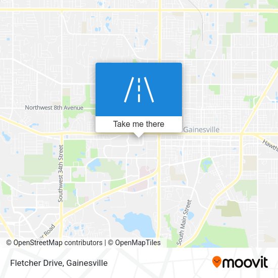 Fletcher Drive map