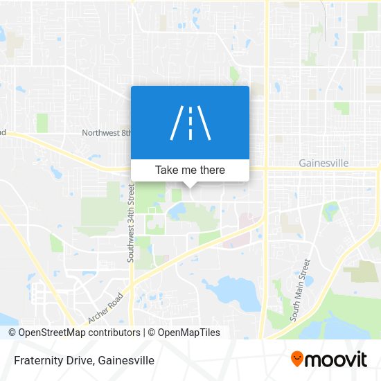 Mapa de Fraternity Drive
