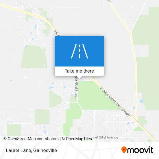 Mapa de Laurel Lane