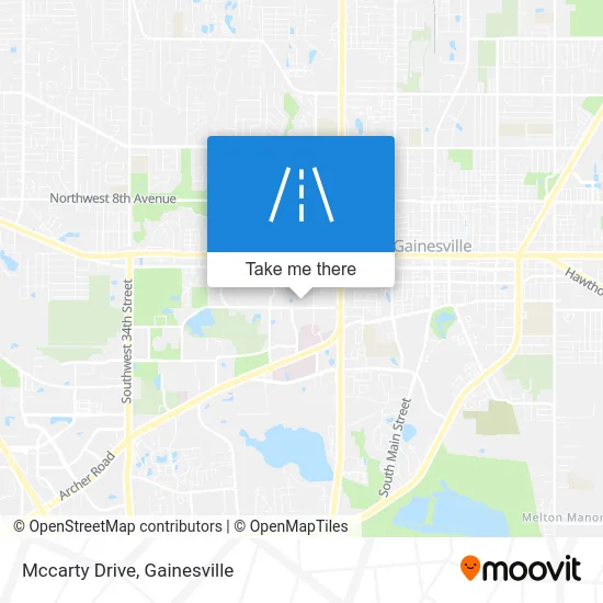 Mccarty Drive map