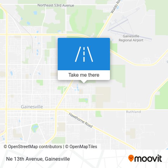 Ne 13th Avenue map