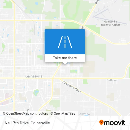 Ne 17th Drive map