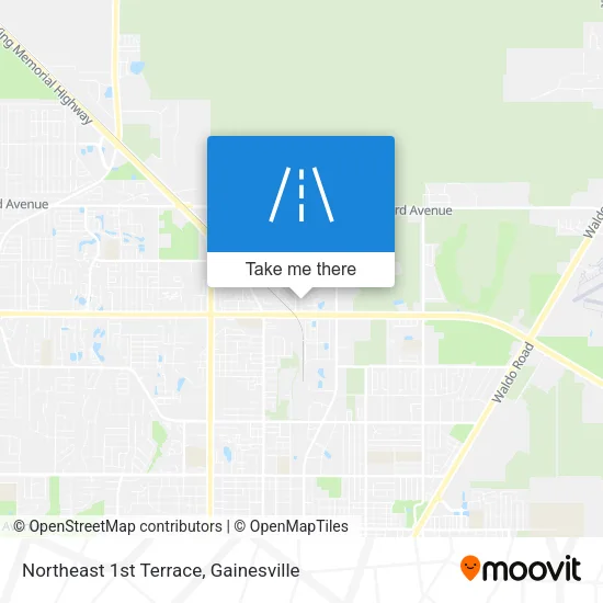 Mapa de Northeast 1st Terrace