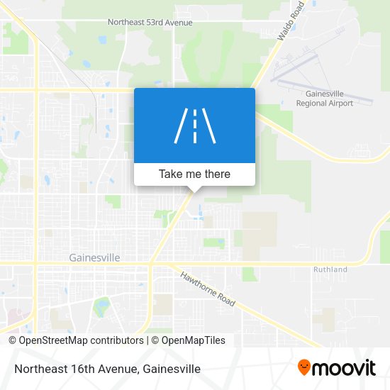 Northeast 16th Avenue map