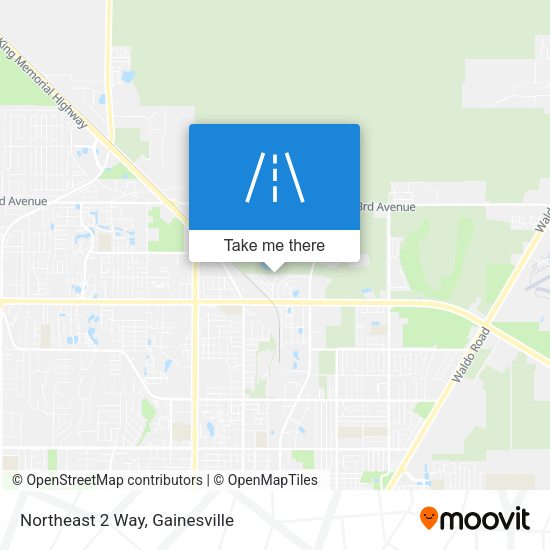 Northeast 2 Way map