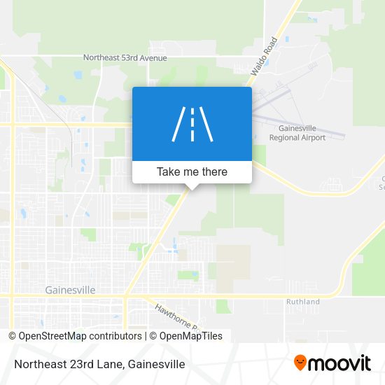 Northeast 23rd Lane map