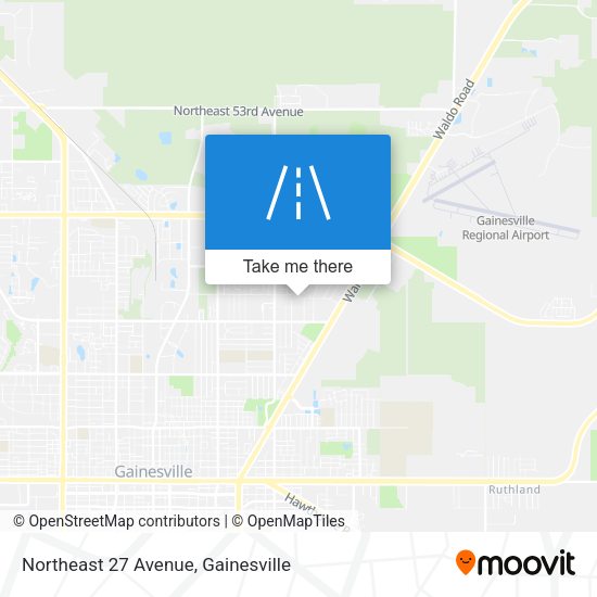 Northeast 27 Avenue map