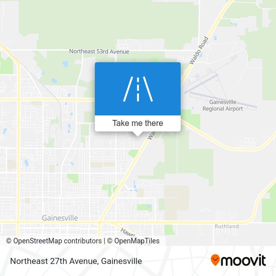 Northeast 27th Avenue map