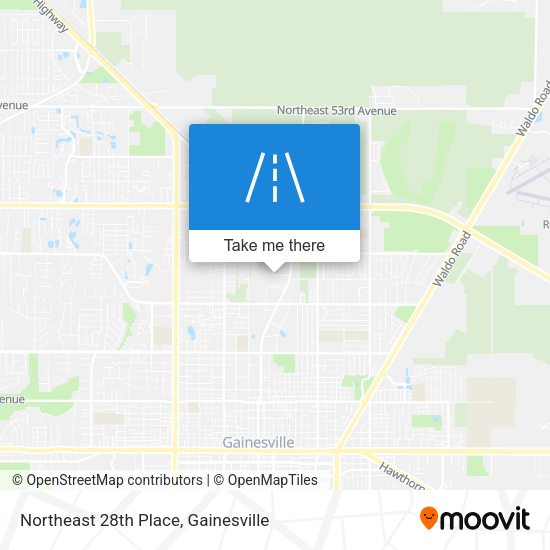Mapa de Northeast 28th Place