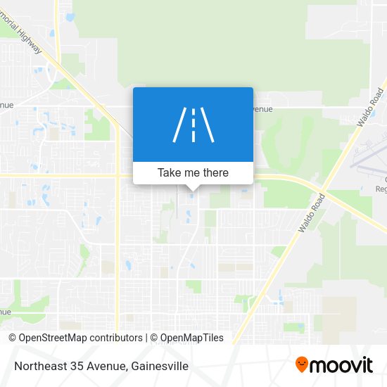 Northeast 35 Avenue map