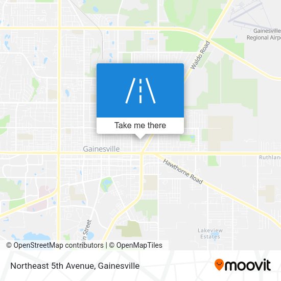 Northeast 5th Avenue map