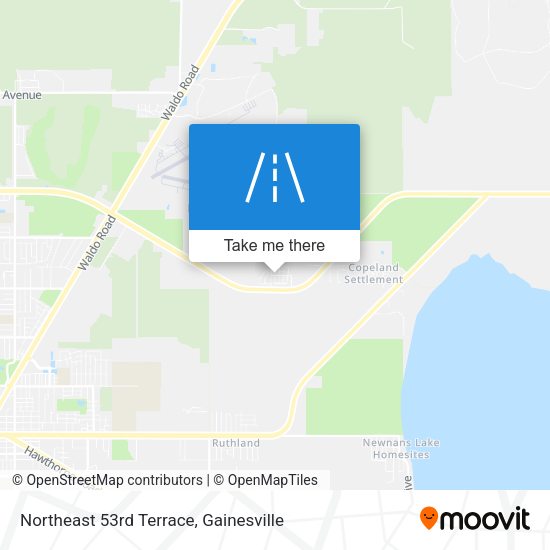 Mapa de Northeast 53rd Terrace