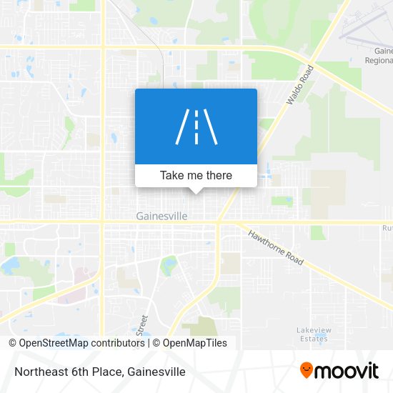 Mapa de Northeast 6th Place