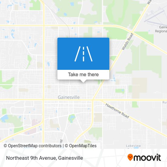 Northeast 9th Avenue map