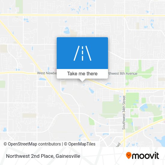 Mapa de Northwest 2nd Place