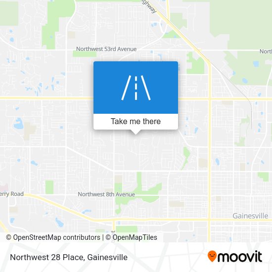 Mapa de Northwest 28 Place